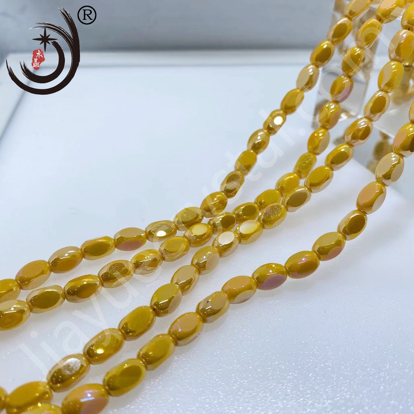 6X9MM Faceted Beads Glass Crystal Beads Wholesale For DIY Jewelry (19400)