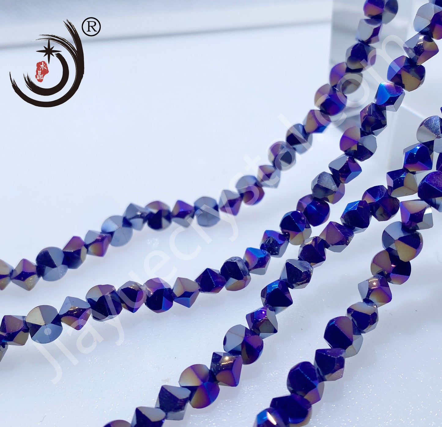 6MM Unique Design Crystal Glass Beads Whole Sale For DIY Jewelry (20016)