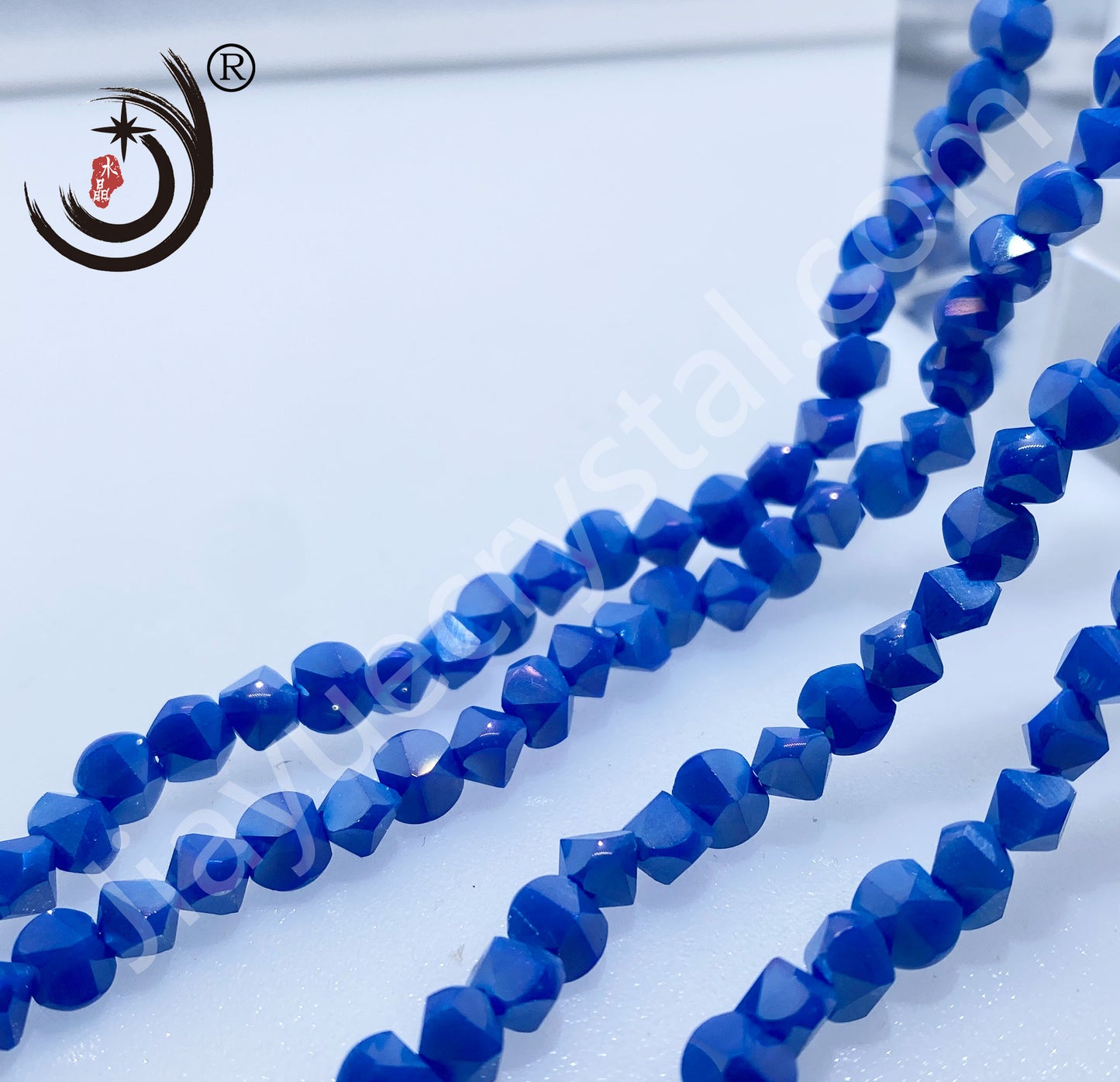 6MM Unique Design Crystal Glass Beads Whole Sale For DIY Jewelry (20016)