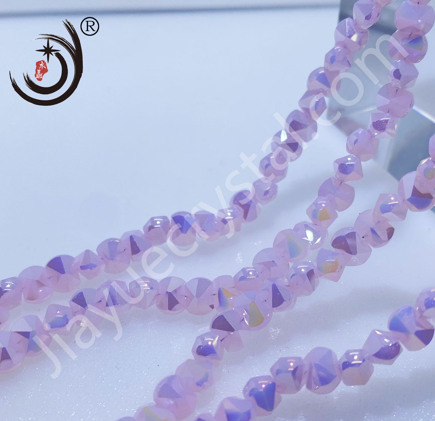 6MM Unique Design Crystal Glass Beads Whole Sale For DIY Jewelry (20016)