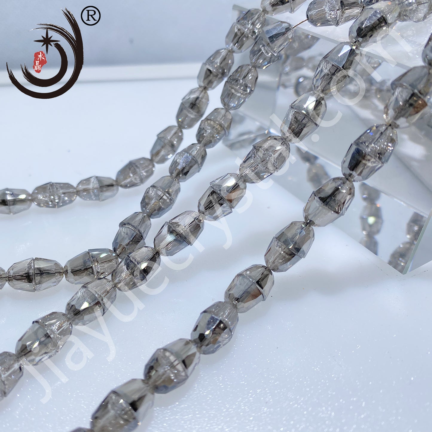 8MM Bell Beads Glass Crystal Beads Wholesale For DIY Jewelry （20001）