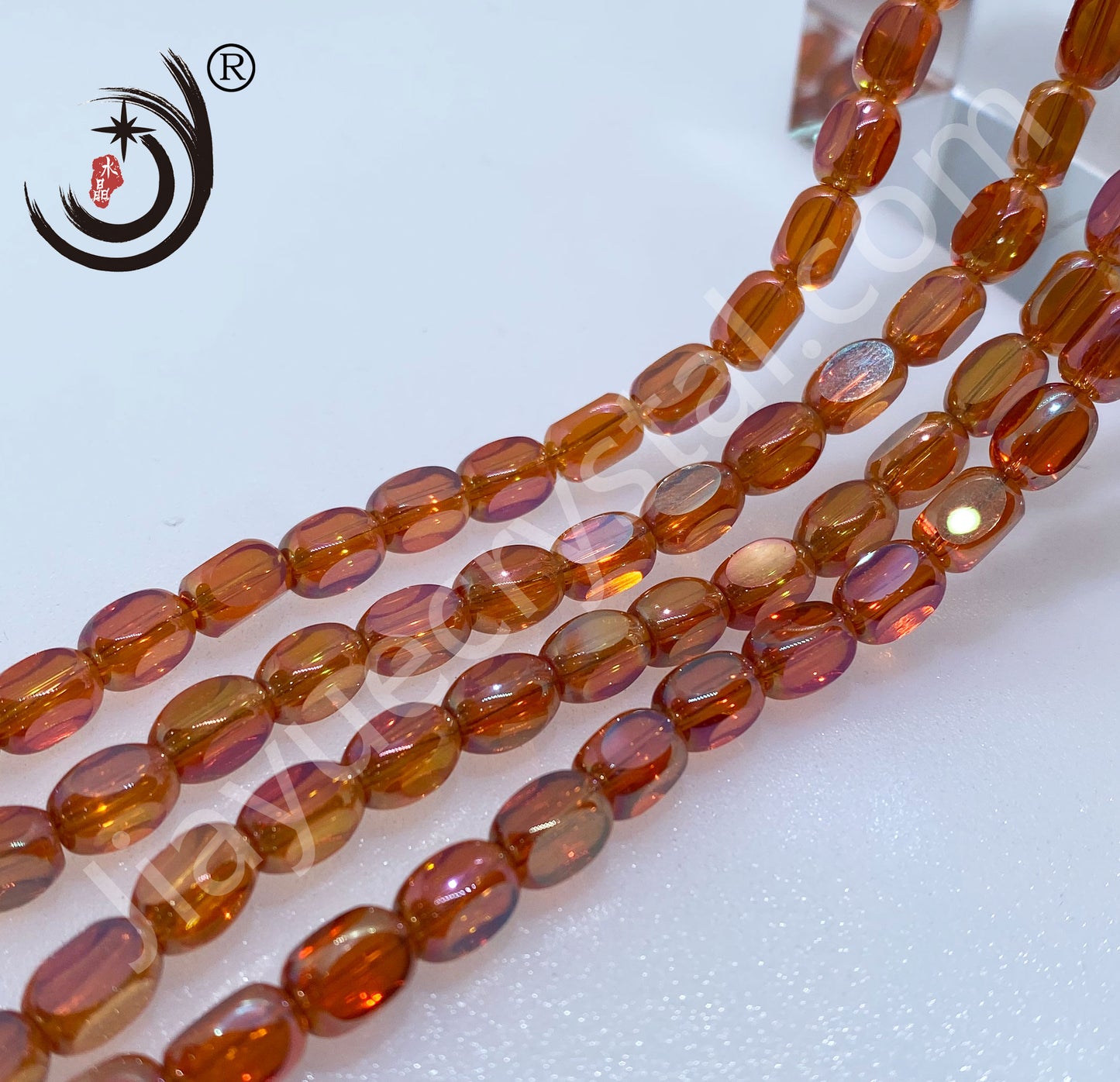 6X9MM Faceted Beads Glass Crystal Beads Wholesale For DIY Jewelry (19400)