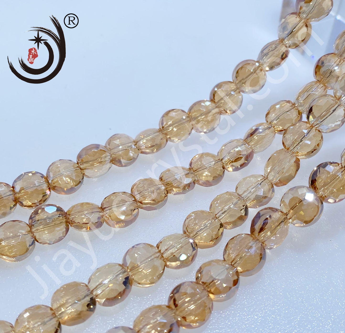 12MM/14MM/18MM Bird's Nest Glass Crystal Beads Wholesale For DIY Jewelry (50073)