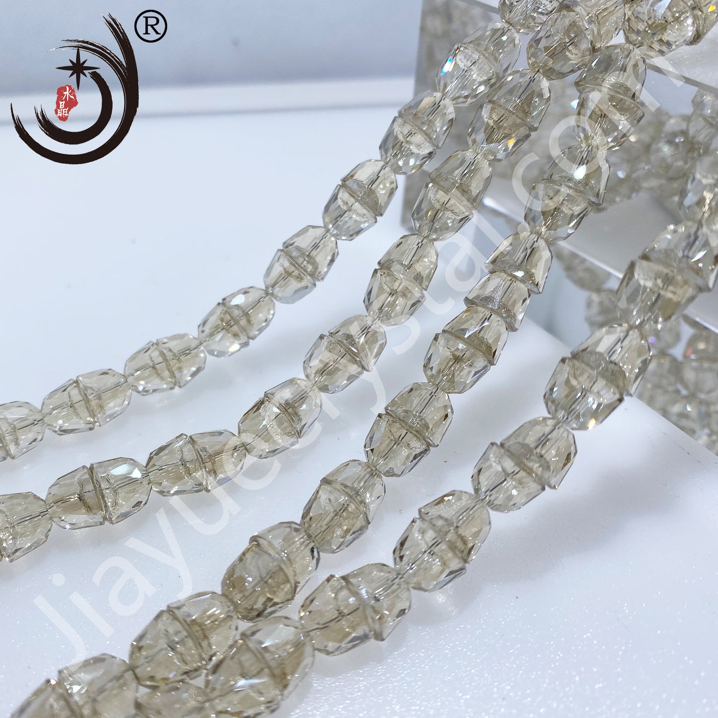 8MM Bell Beads Glass Crystal Beads Wholesale For DIY Jewelry （20001）