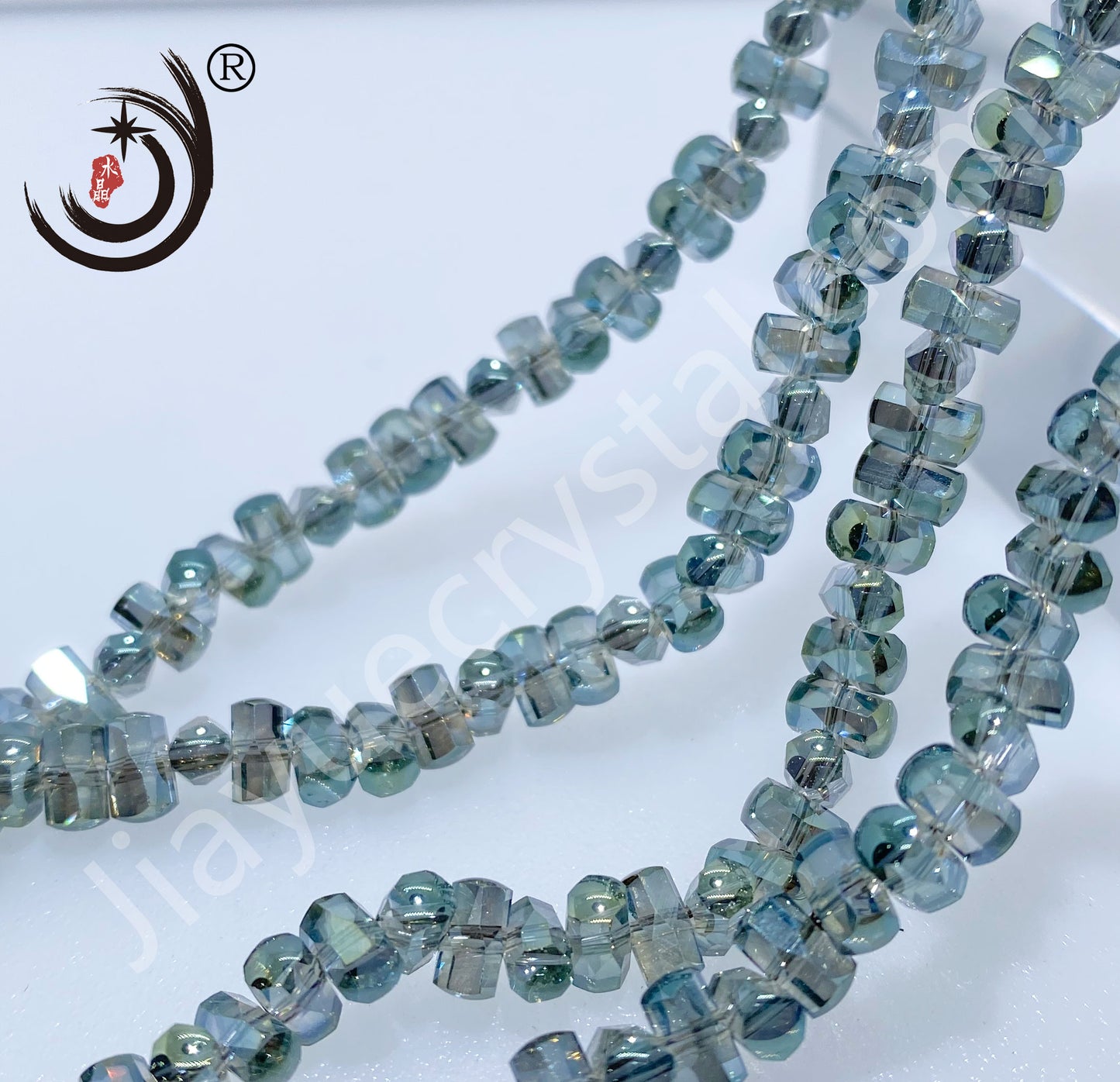 6MM Bone Beads Glass Crystal Beads Wholesale For DIY Jewelry (10019)