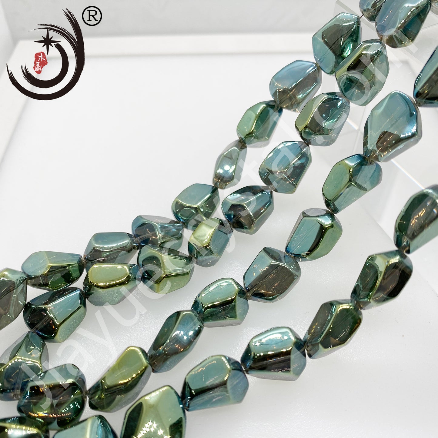 13*16MM Stone Shape Beads Glass Crystal Beads Wholesale For DIY Jewelry （20014）