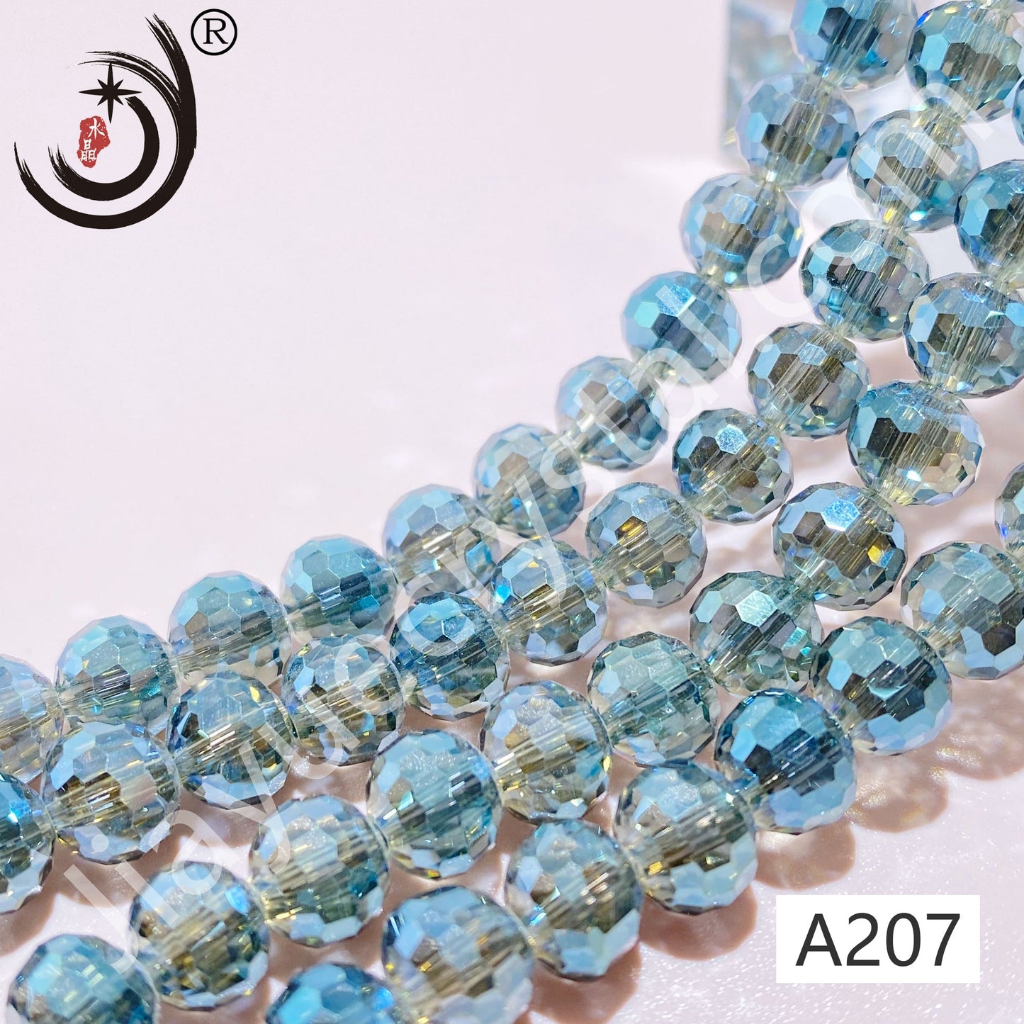 10MM 96 Faceted Round Crystal Glass Beads disco ball Wholesale For DIY Jewelry（10094）