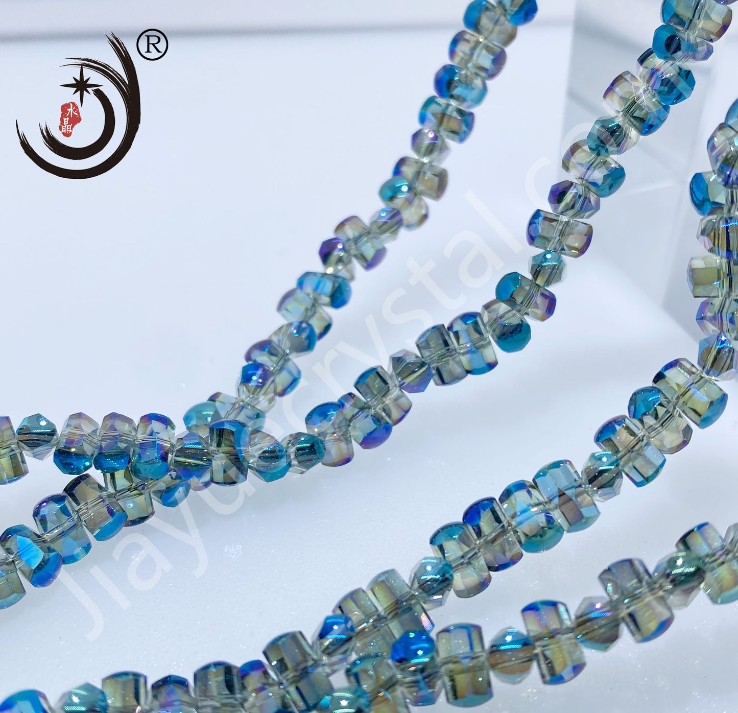 6MM Bone Beads Glass Crystal Beads Wholesale For DIY Jewelry (10019)