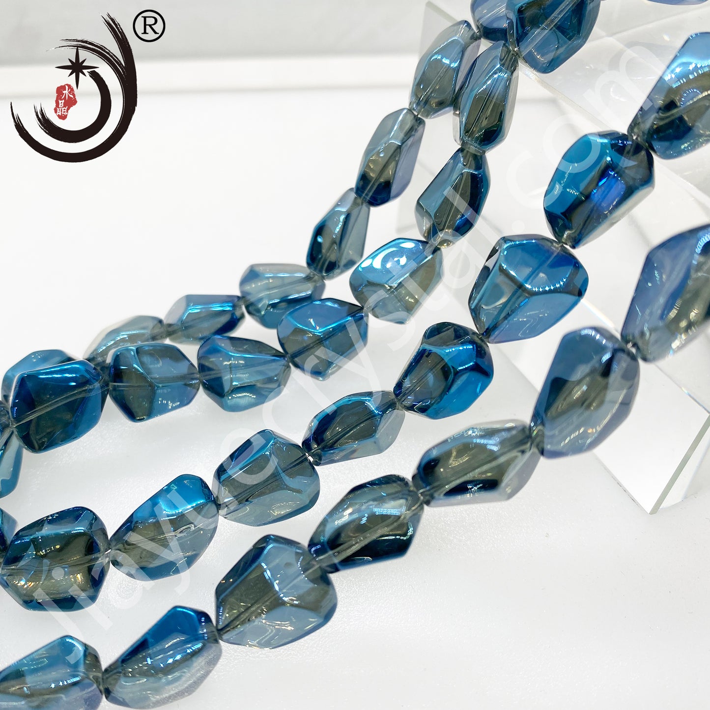 13*16MM Stone Shape Beads Glass Crystal Beads Wholesale For DIY Jewelry （20014）