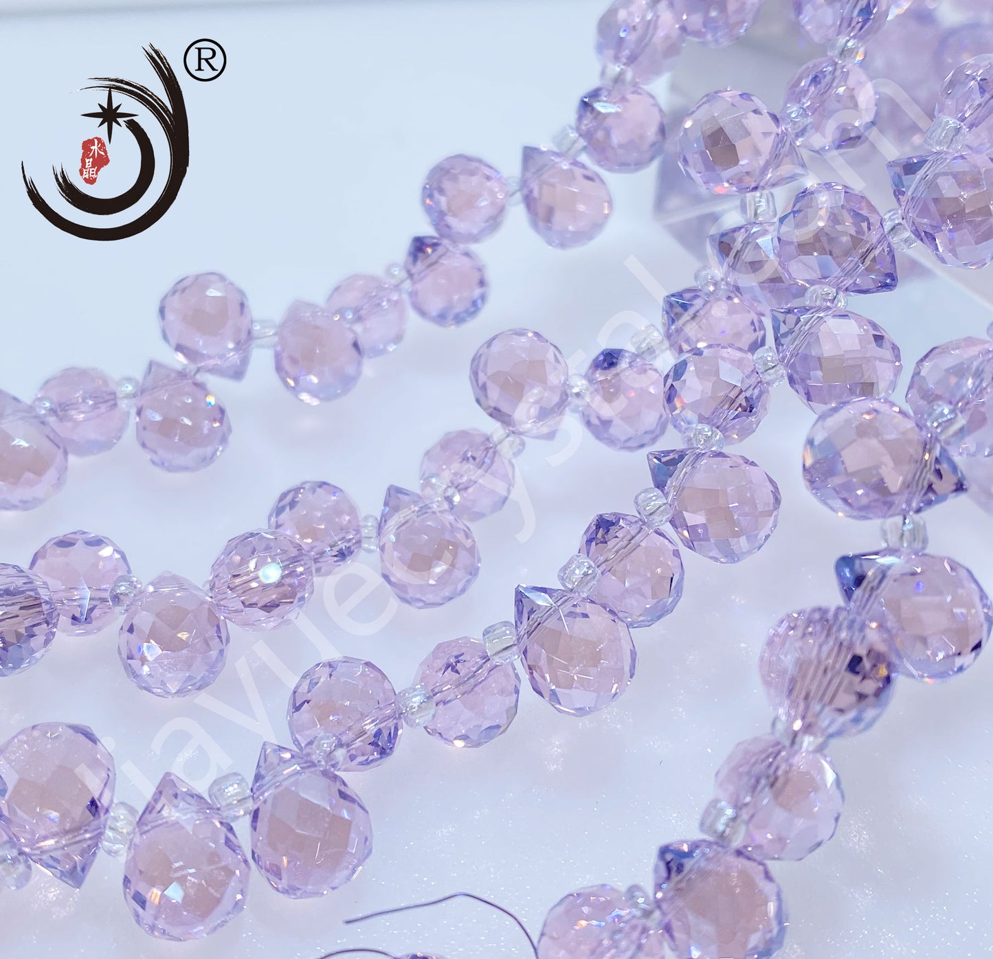 6MM/8MM strawberry beads tassel water drops strawberry beads beads DIY jewelry crystal beads wholesale (10121)