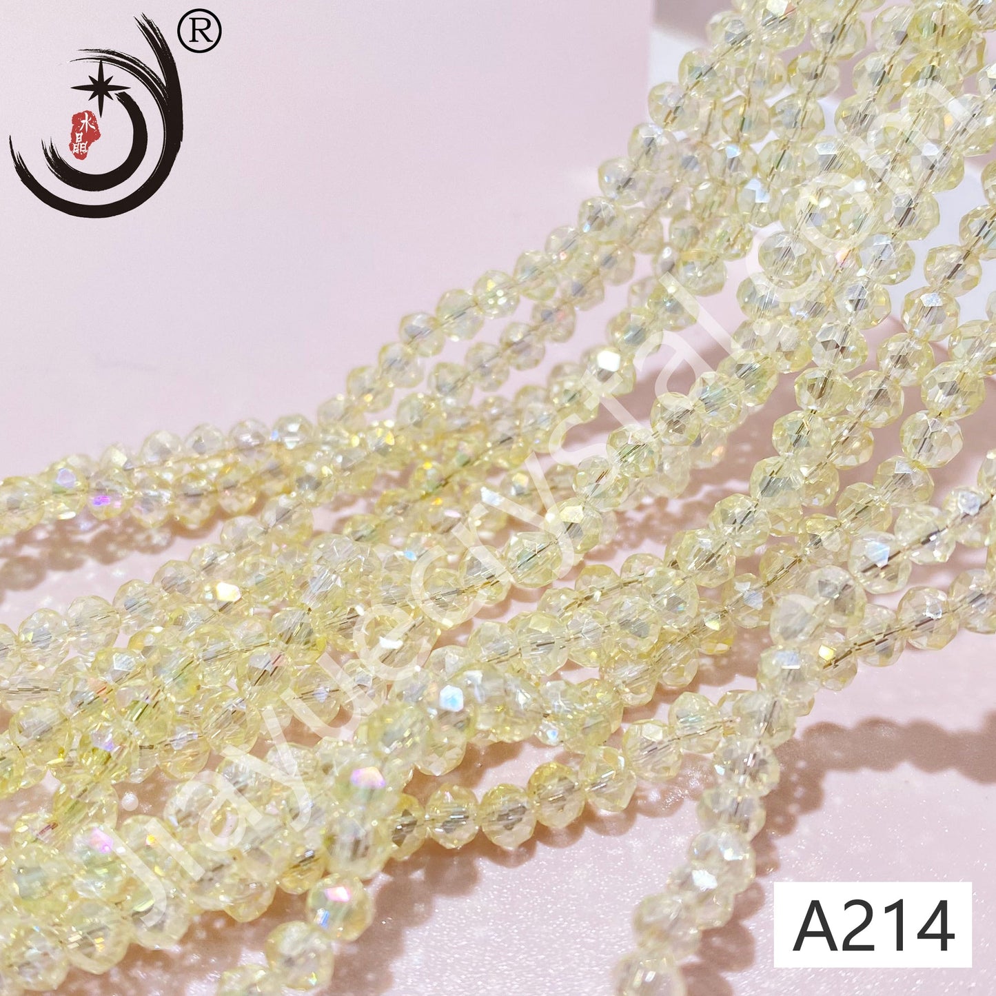 2MM Rondelle Beads Glass Crystal  Beads Wholesale For DIY Jewelry (10002)