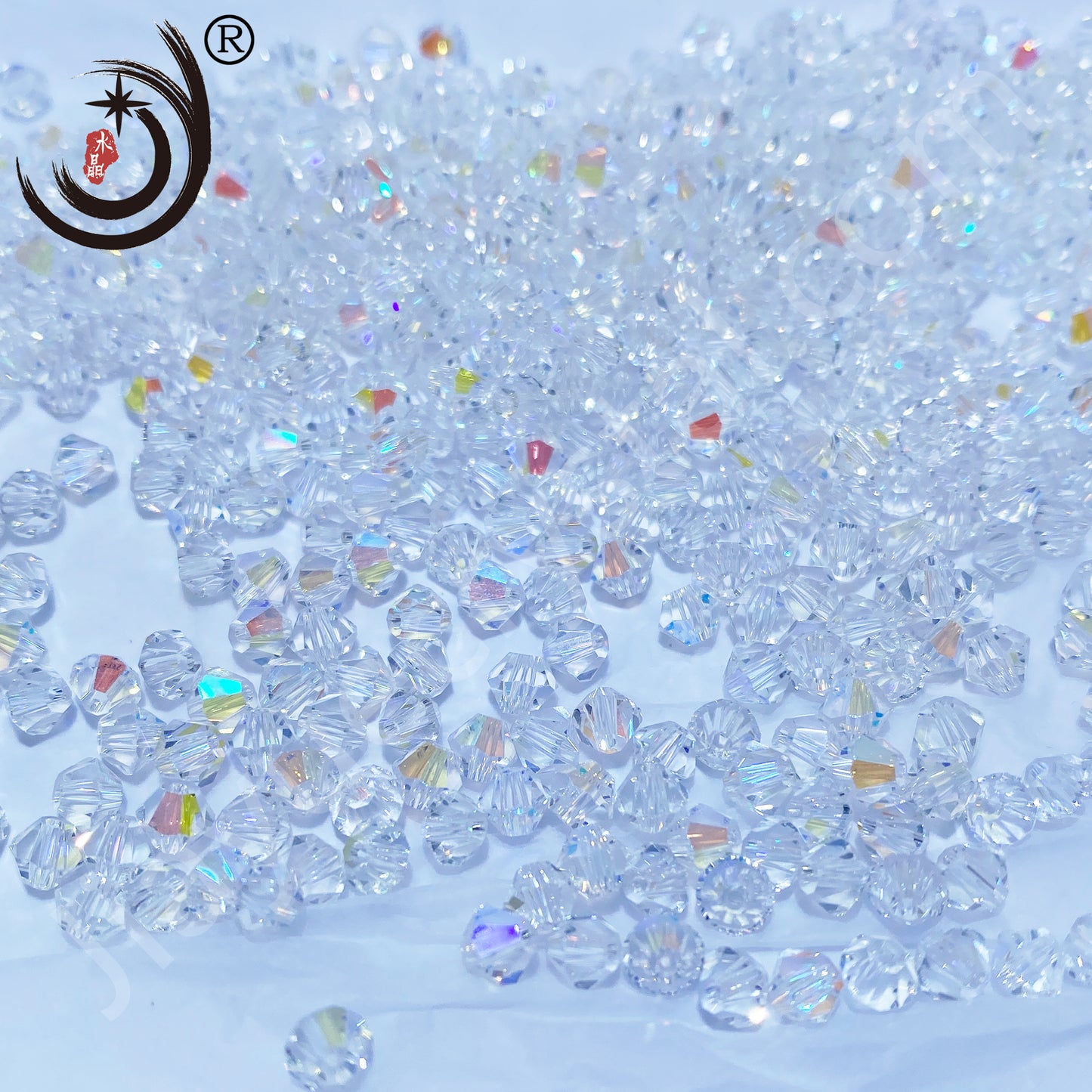 4MM High Quanlity Bicone Glass Crystal Beads Wholesale For DIY Jewelry (17000)