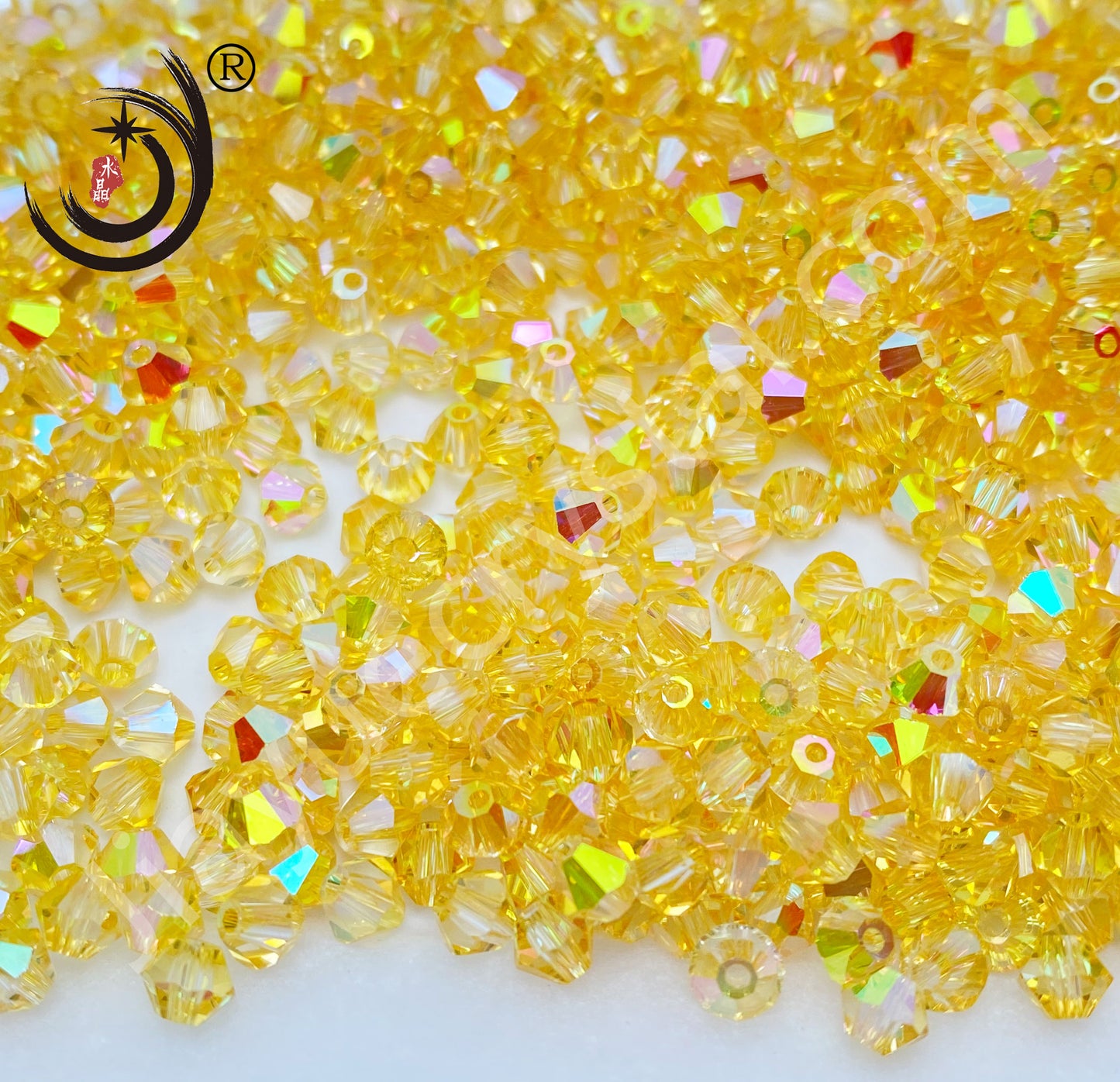 4MM High Quanlity Bicone Glass Crystal Beads Wholesale For DIY Jewelry (17000)