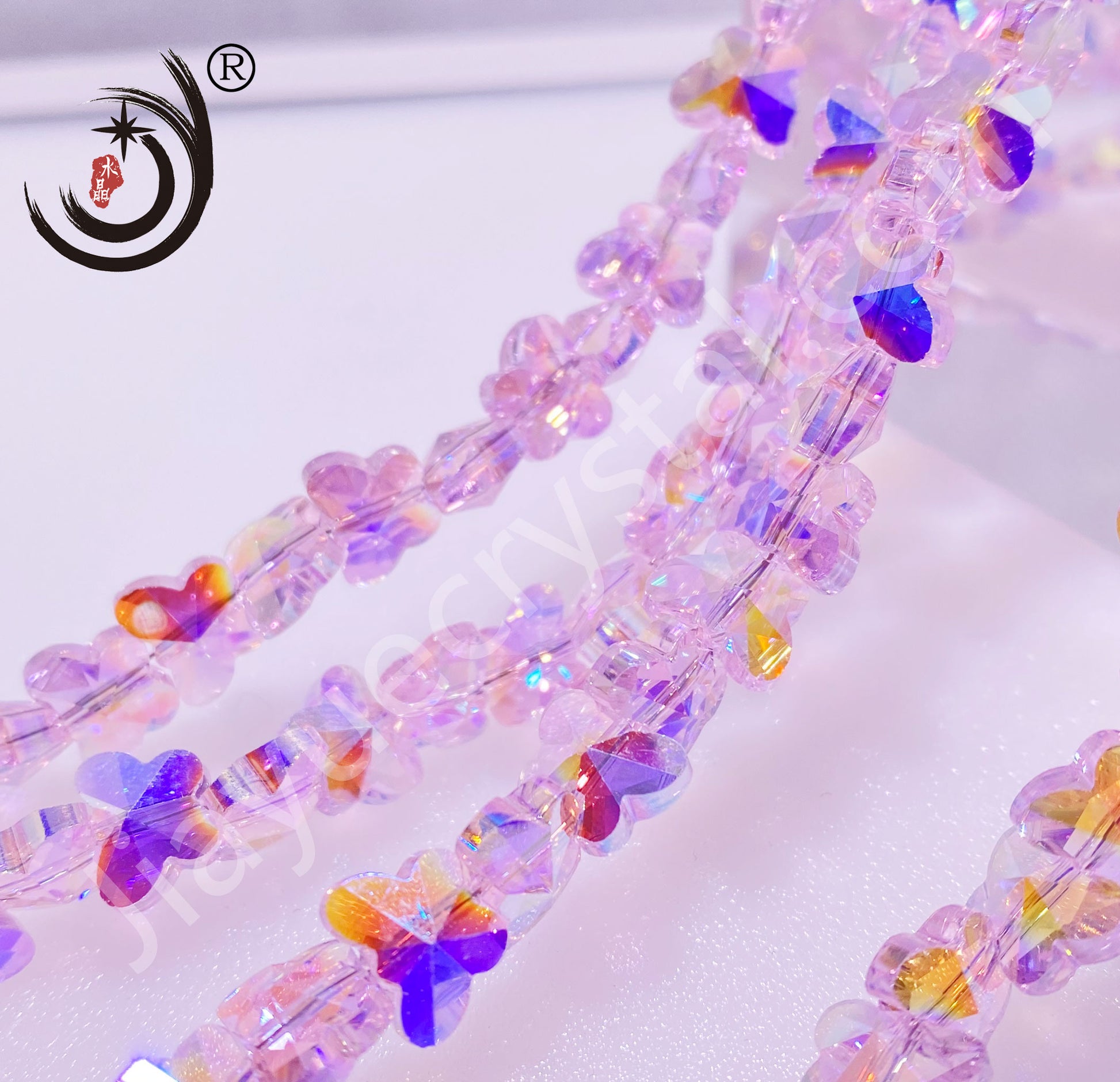 10MM/14MM Butterfly Beads Glass Crystal Beads Wholesale For DIY Jewelr –  JIAYUECRYSTAL