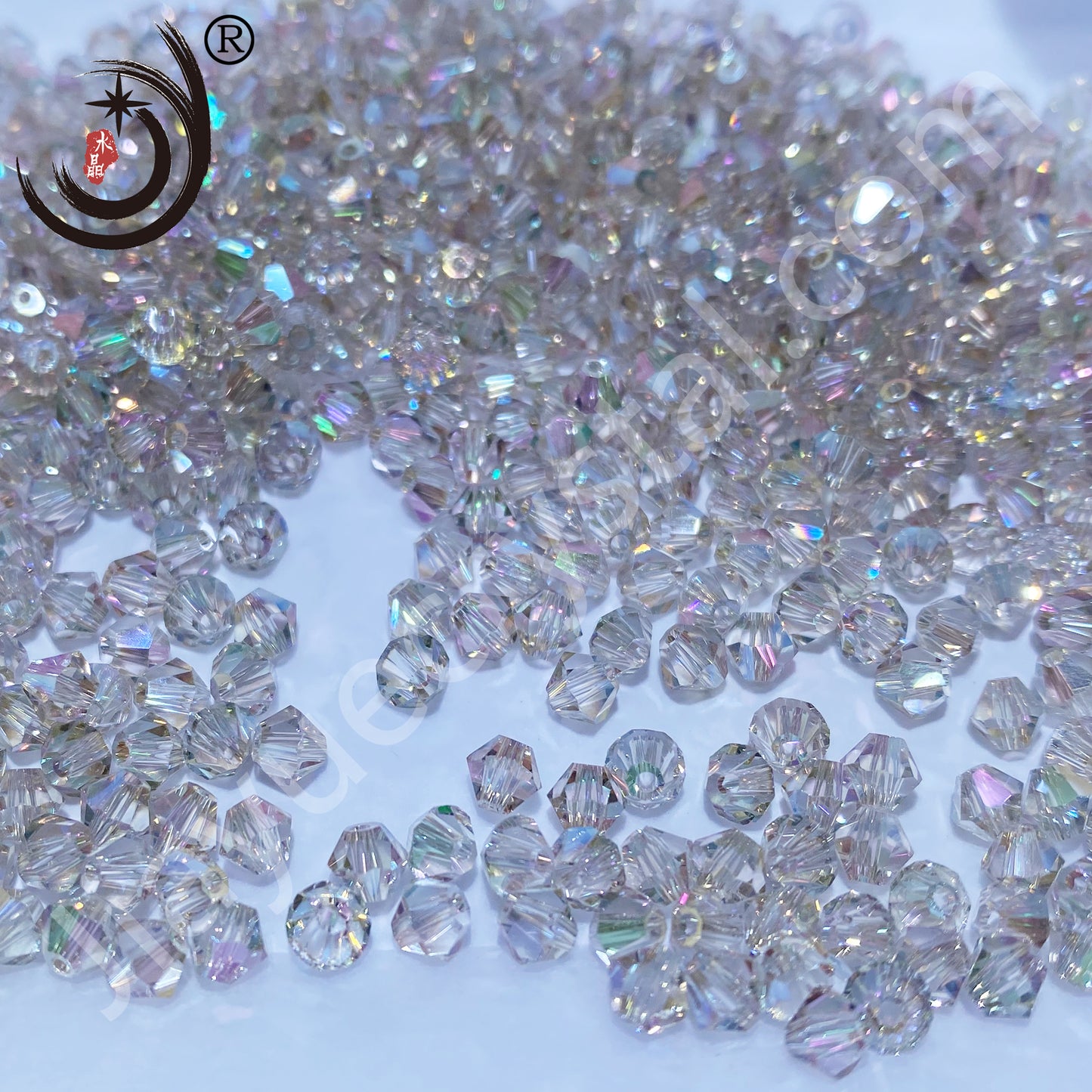 4MM High Quanlity Bicone Glass Crystal Beads Wholesale For DIY Jewelry (17000)