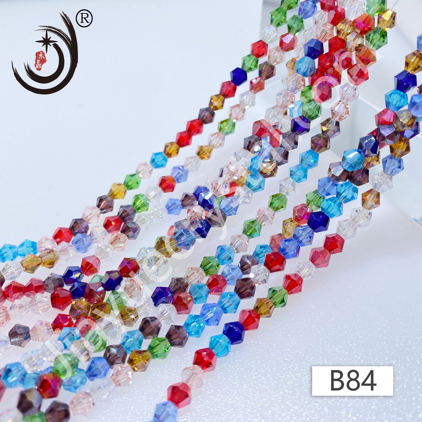 4MM Bicone Beads Glass Crystal Beads Wholesale For DIY Jewelry (10018)