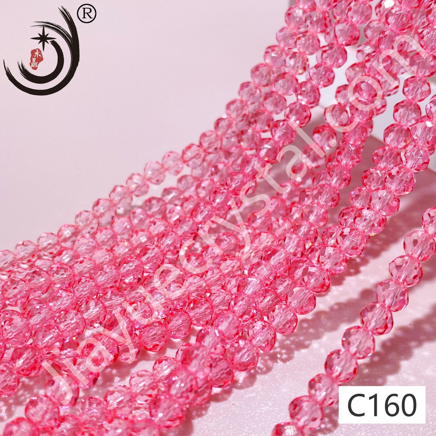 3MM Rondelle Beads Glass Crystal  Beads Wholesale For DIY Jewelry (10003)