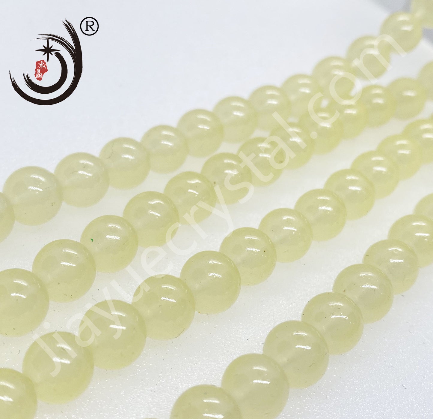 8MM Paint Color Beads Round Glass Crystal Beads Wholesale For DIY Jewelry (19700)