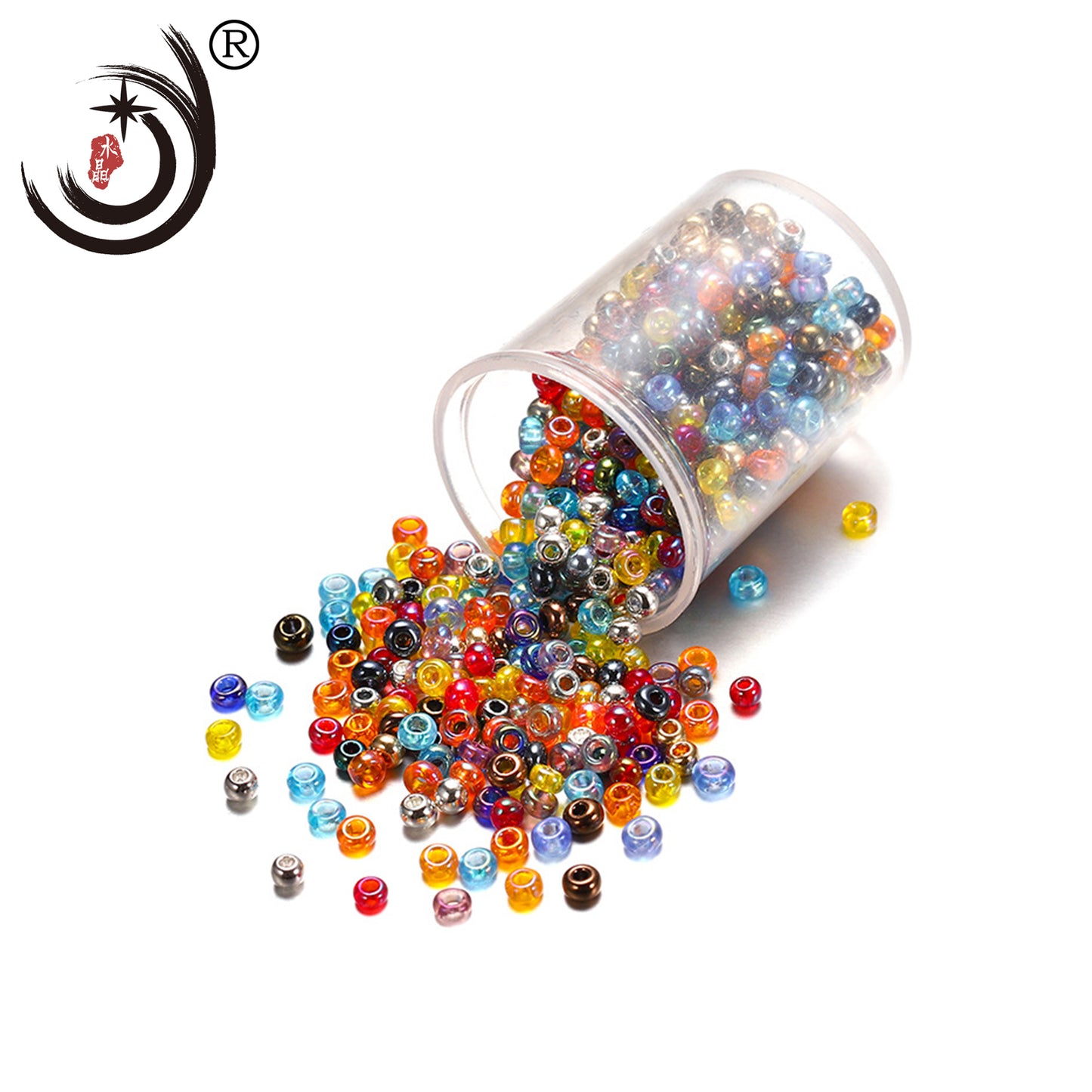 2/4/6MM Small Sees Beads Glass Crystal Beads Whole Sale For DIY Jewelry (19900)